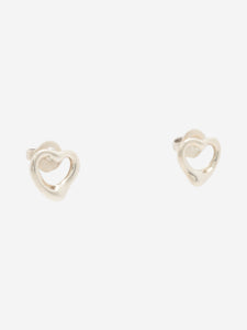 Tiffany & Co. Sterling silver Open heart earrings