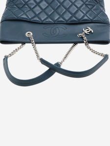 Chanel Navy 2017 caviar leather GST Tote bag