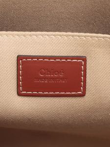 Chloe Neutral medium Woody tote bag