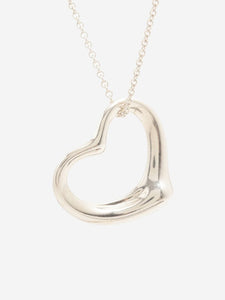 Tiffany & Co. Sterling silver Tiffany & Co. open heart necklace