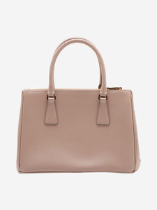 Prada Neutral small Saffiano leather Galleria top handle bag