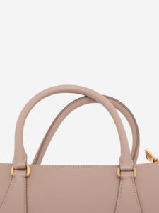 Prada Neutral small Saffiano leather Galleria top handle bag