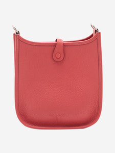 Hermes Red Evelyne 2023 Togo shoulder bag