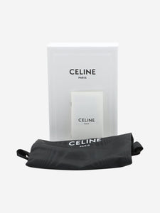 Celine Cream Triomphe compact wallet