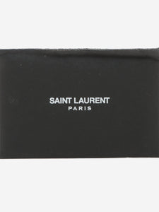 Saint Laurent Maroon Kate chain shoulder bag