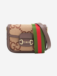 Gucci Brown Horsebit 1955 shoulder bag