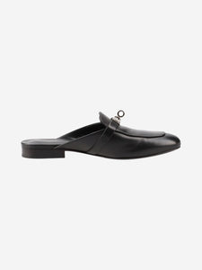 Hermes Black Oz mules - size EU 36