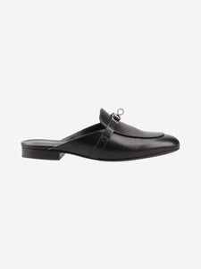 Hermes Black Oz mules - size EU 36