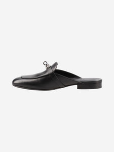 Hermes Black Oz mules - size EU 36