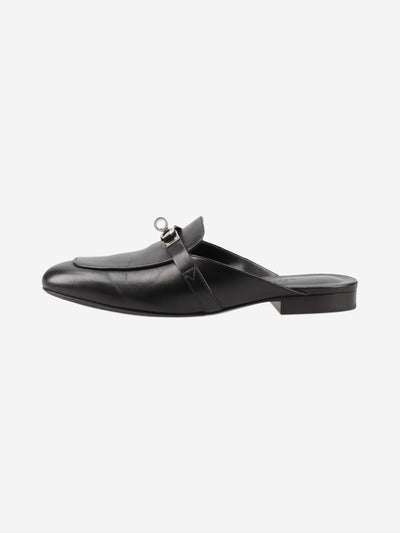 Black Oz mules - size EU 36 Flat Shoes Hermes 