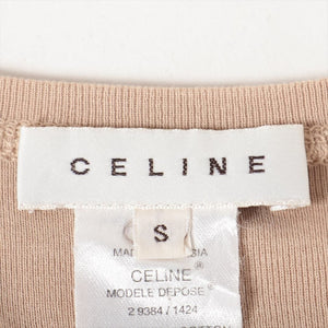 Celine Neutral embroidered t-shirt - size S