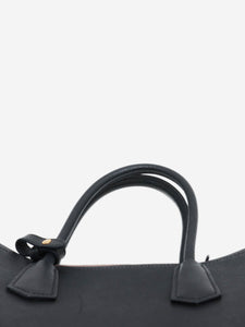 Prada Black Saffiano Cuir 2way shoulder bag