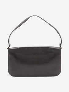 Fendi Black Mamma Baguette leather shoulder bag