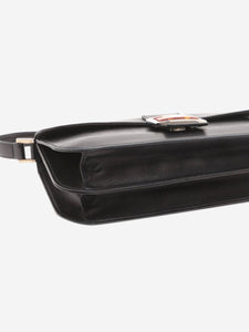 Fendi Black Mamma Baguette leather shoulder bag