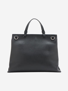 Gucci Black Bamboo Daily leather shoulder bag