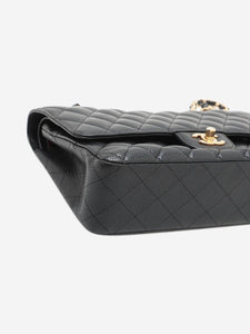 Chanel Black 2013 medium caviar Classic Double Flap bag