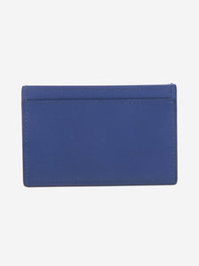 Celine Royal blue leather cardholder