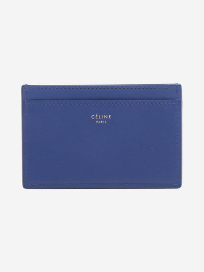 Royal blue leather cardholder Wallets, Purses & Small Leather Goods Celine 