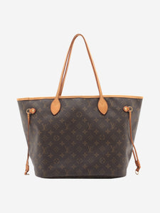 Louis Vuitton Brown 2009 Monogram Neverfull MM tote bag