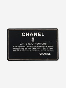 Chanel Black vintage 1994 Coco Mark caviar Vanity bag