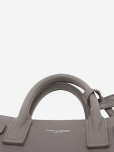 Saint Laurent Grey Paris Sac De Jour Nano 2way bag