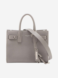 Saint Laurent Grey Paris Sac De Jour Nano 2way bag