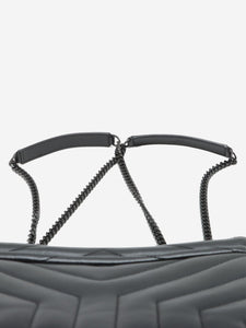 Saint Laurent Black Paris Loulou leather chain shoulder bag