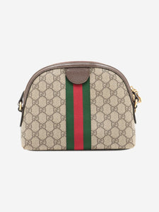 Gucci Brown GG Supreme Ophidia Shoulder bag