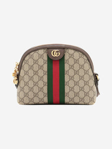 Gucci Brown GG Supreme Ophidia Shoulder bag