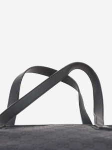 Gucci Black Guccissima leather tote bag