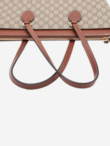 Gucci Brown GG Supreme tote bag