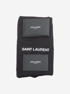 Saint Laurent Blue Toy Shopping leather tote bag