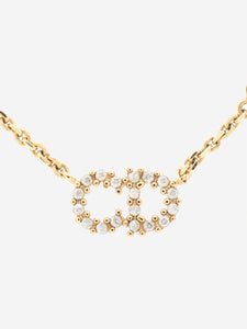 Christian Dior Gold Clair D Lune necklace