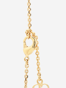 Christian Dior Gold Clair D Lune necklace