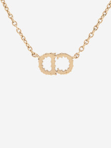 Christian Dior Gold Clair D Lune necklace