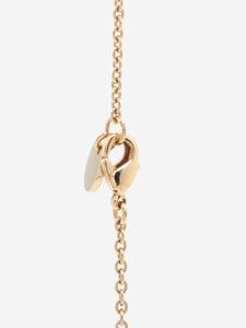 Christian Dior Gold Clair D Lune necklace