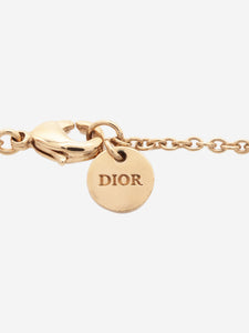 Christian Dior Gold Clair D Lune necklace