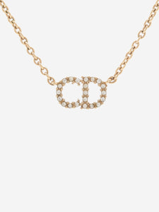 Christian Dior Gold Clair D Lune necklace