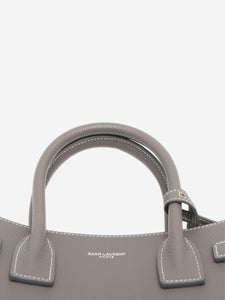 Saint Laurent Grey Paris Baby Sac de Jour bag