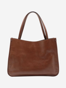 Gucci Brown Horsebit 1955 leather tote bag