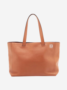 Loewe Tan East West leather tote bag