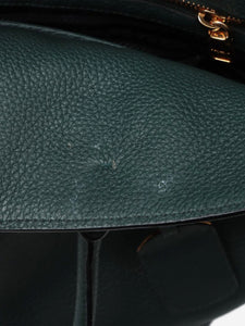 Prada Dark green Vitello leather 2way bag