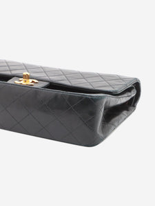 Chanel Black vintage 2000 medium lambskin Classic Double Flap bag
