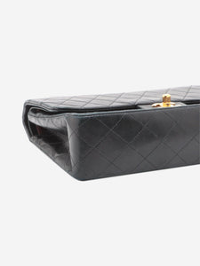 Chanel Black vintage 2000 medium lambskin Classic Double Flap bag