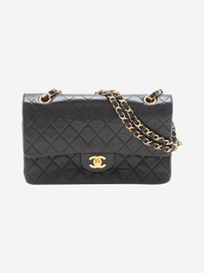 Chanel Black vintage 2000 medium lambskin Classic Double Flap bag
