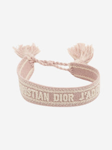 Christian Dior Pink J'Adior Misanga bracelets (set of 2)