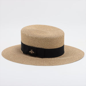 Gucci Gold Lamé Papier hat