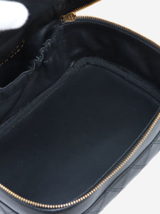 Chanel Black vintage 1994 lambskin Vanity bag