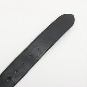 Gucci Black GG Marmont leather belt