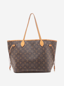 Louis Vuitton Brown 2013 Monogram Neverfull MM tote bag